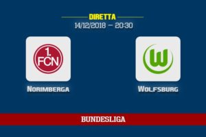 [14/12/2018] Norimberga Wolfsburg informazioni, dove vedere la partita in TV e diretta streaming
