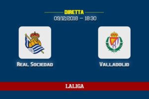 [9/12/2018] Real Sociedad-Valladolid: tutte le informazioni e dove vederla in Tv e streaming