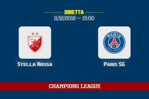 [11/12/2018] Stella Rossa Paris SG informazioni, dove vedere la partita in TV e diretta streaming