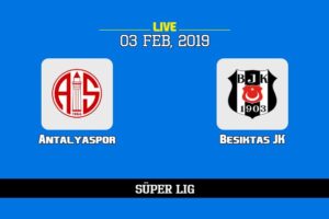 Antalyaspor Besiktas probabili formazioni, dove vederla in TV e in diretta streaming (3/02/2019)