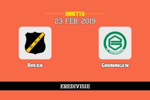 Breda Groningen in diretta streaming e TV, ecco dove vederla e probabili formazioni 23/2/2019