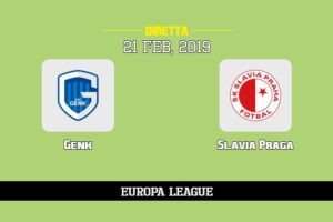 Genk Slavia Praga in diretta streaming e TV, ecco dove vederla e probabili formazioni 21/2/2019