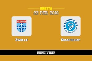 Zwolle Graafschap in diretta streaming e TV, ecco dove vederla e probabili formazioni 23/2/2019