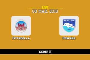 Cittadella Pescara in diretta streaming e TV, ecco dove vederla e probabili formazioni 9/3/2019