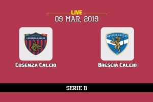 Nuova Cosenza Brescia in diretta streaming e TV, ecco dove vederla e probabili formazioni 9/3/2019
