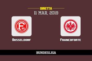 Dusseldorf Francoforte in diretta streaming e TV, ecco dove vederla e probabili formazioni 11/3/2019