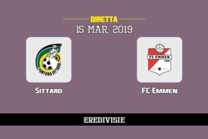 Sittard FC Emmen in diretta streaming e TV, ecco dove vederla e probabili formazioni 15/3/2019