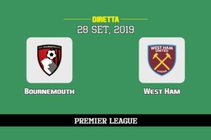 Bournemouth West Ham in diretta streaming e TV, ecco dove vederla 28/9/2019