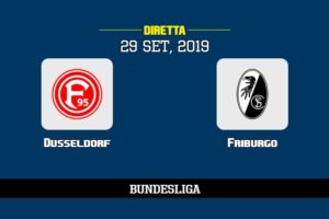 Dusseldorf Friburgo in diretta streaming e TV, ecco dove vederla 29/9/2019