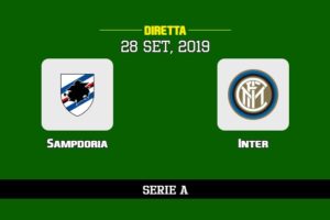 Sampdoria Inter in diretta streaming e TV, ecco dove vederla 28/9/2019