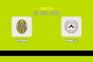 Verona Udinese in diretta streaming e TV, ecco dove vederla 24/9/2019